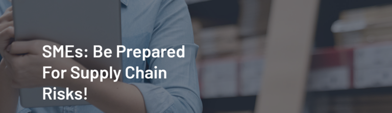 Imagem Workshop SMEs: Be Prepared for Supply Chain Risks