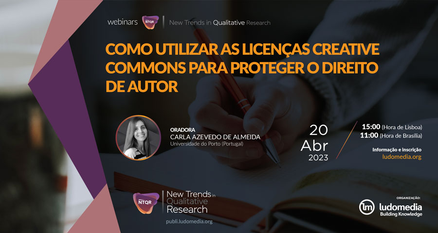 Banner Webinar licenças creative commons
